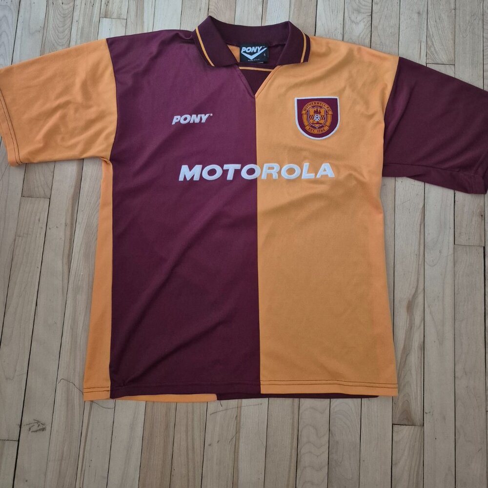 Pony MOTHERWELL FC SCOTLAND Jersey Kit Mens